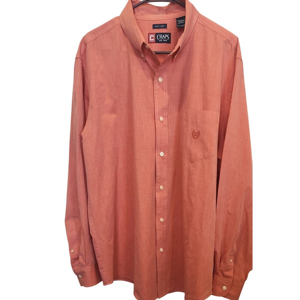 Chaps‎ Men's Long Sleeve Shirt, XL